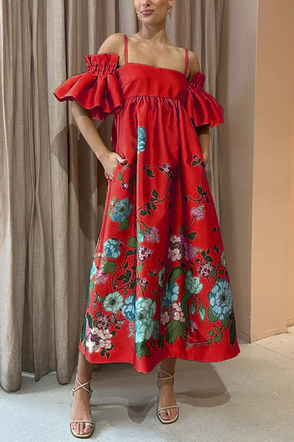 Velarie™ -  Elegant Dress with Unique Sleeves and Pockets