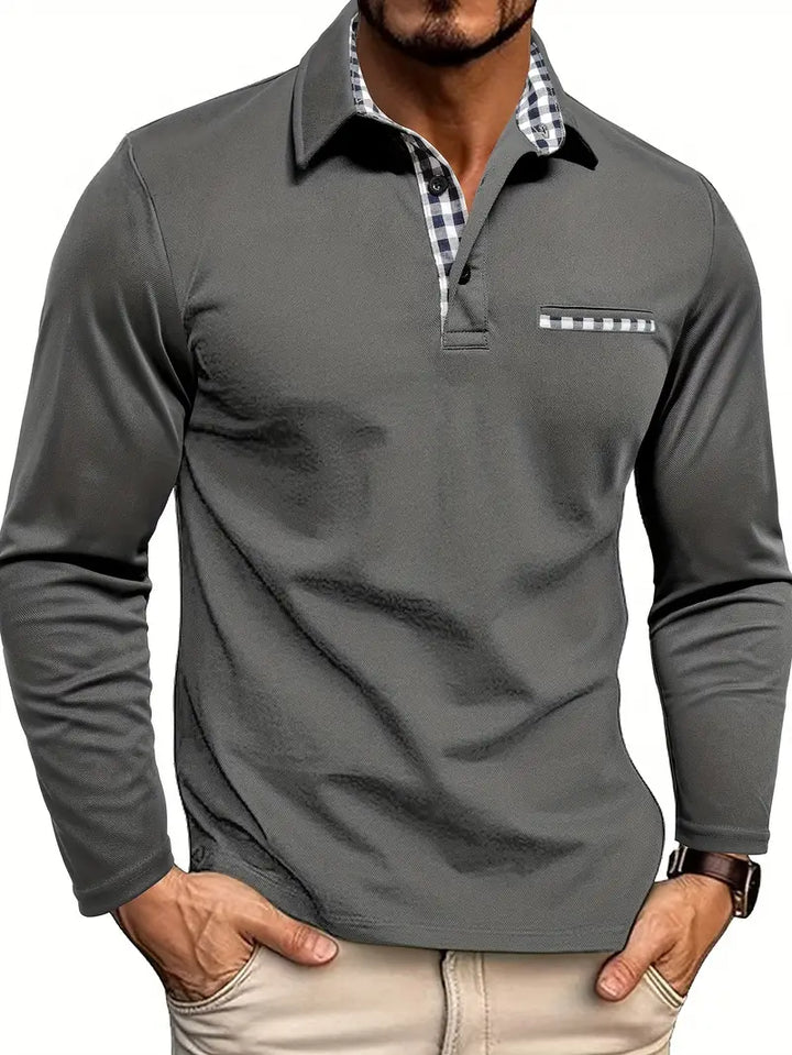 Premium Long-Sleeved Polo