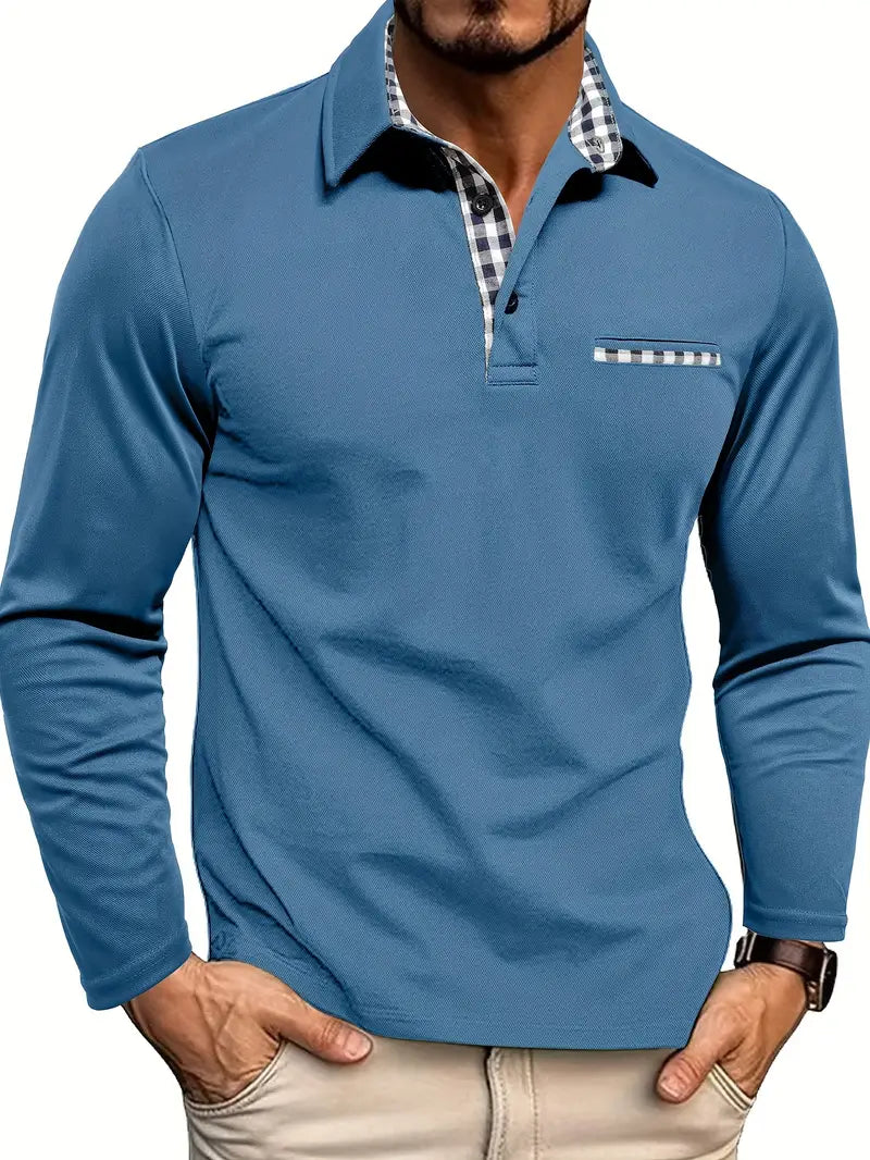 Premium Long-Sleeved Polo