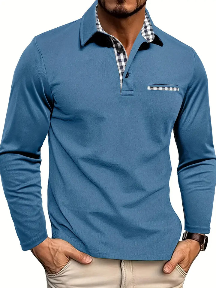 Premium Long-Sleeved Polo