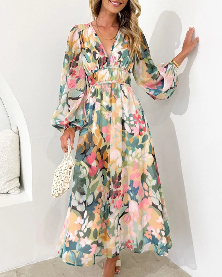 Georgina™ - Flowing Bohemian Maxi Dress