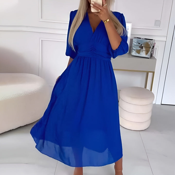 Michaela™ - Elegant Chiffon Wrap Dress
