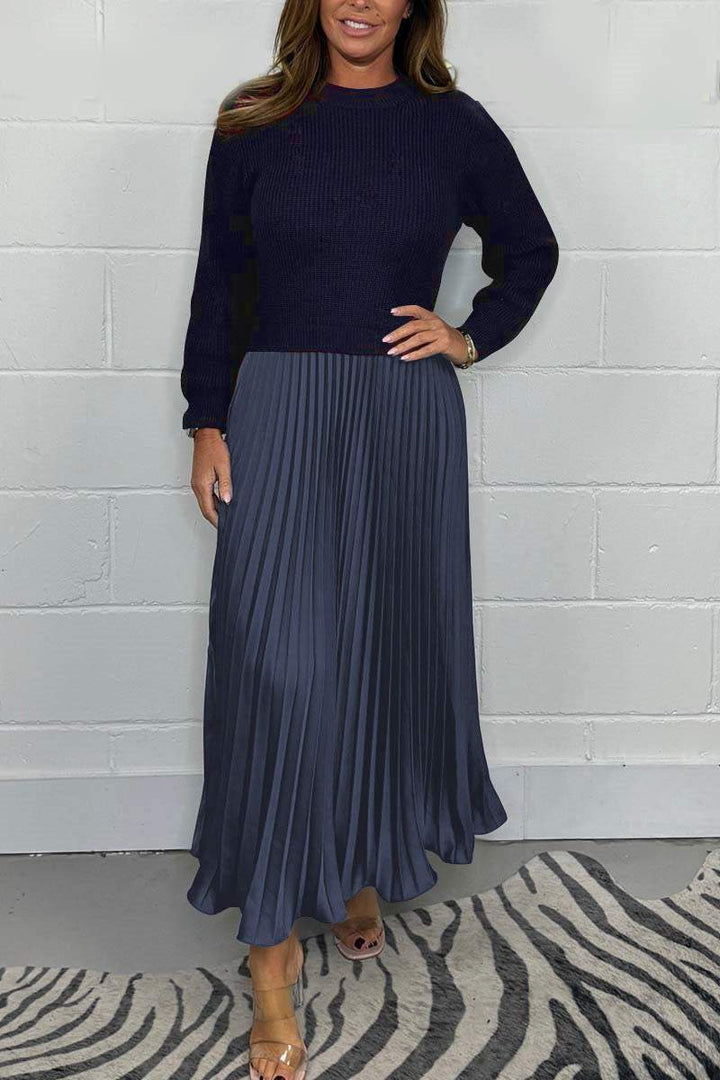 Rachel™ - Jersey Jumpsuit with Pleated Skirt