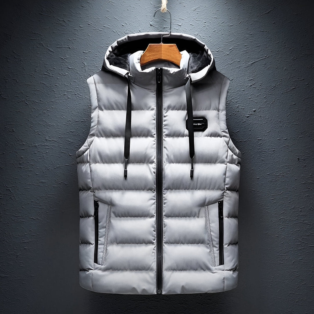 Mike™ - Hooded Sleeveless Waistcoat for men