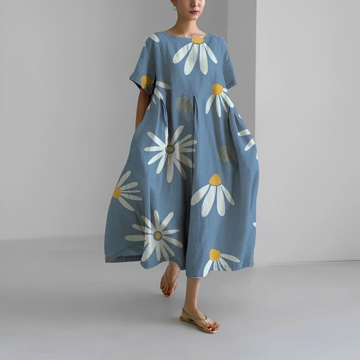 Eliza™ - Bohemian Floral Maxi Dress