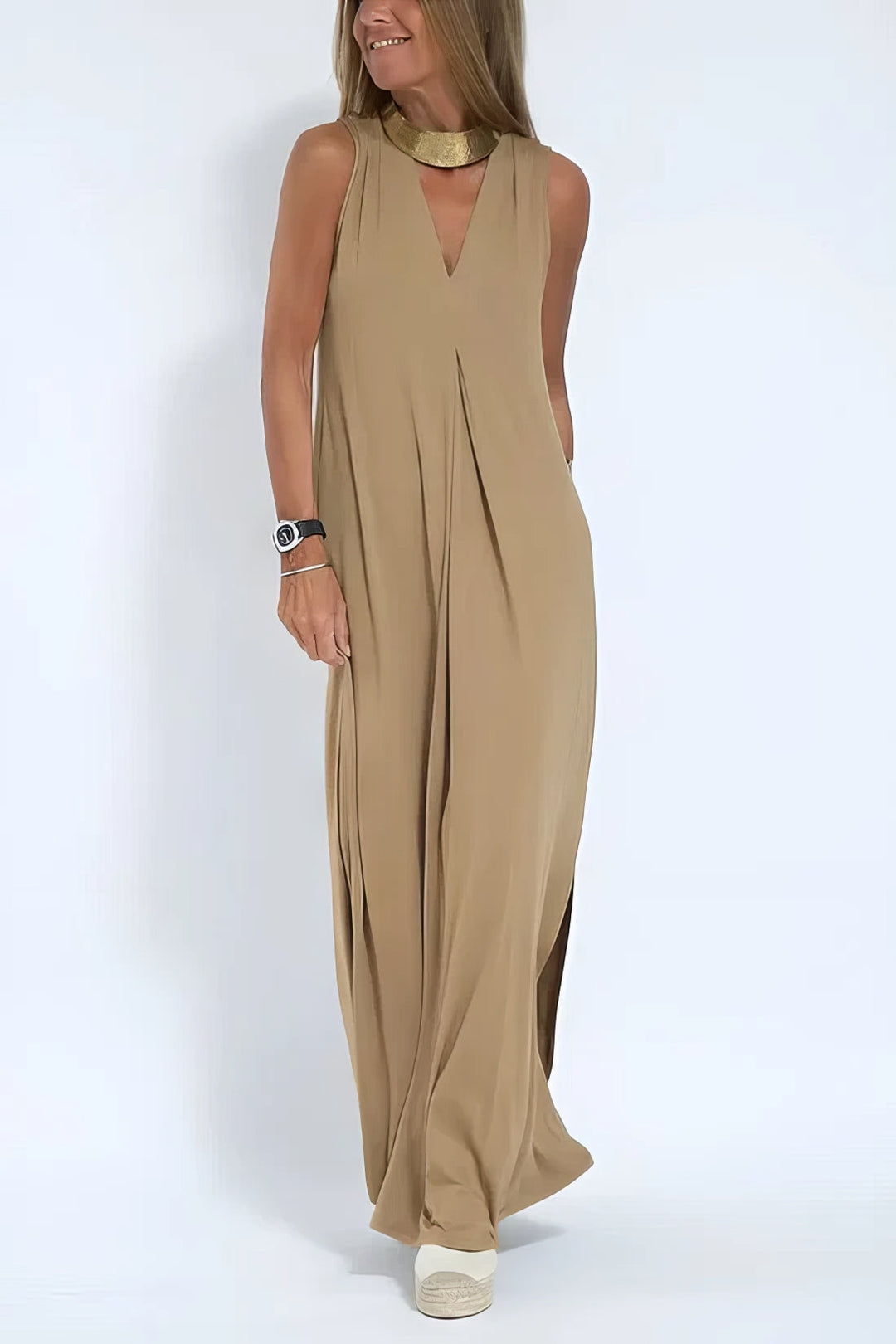 Anja™ - Elegant Long dress + Matching Cardigan