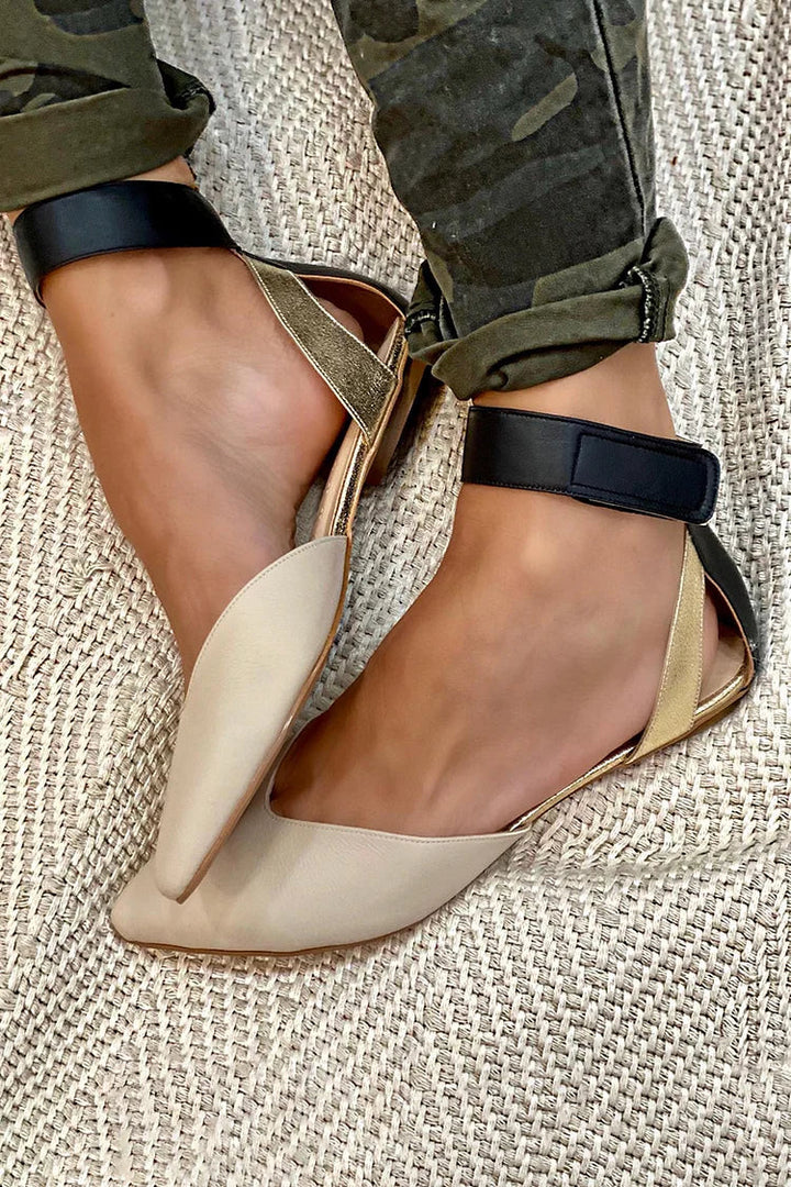 LUNA | ELEGANT FLAT SANDALS