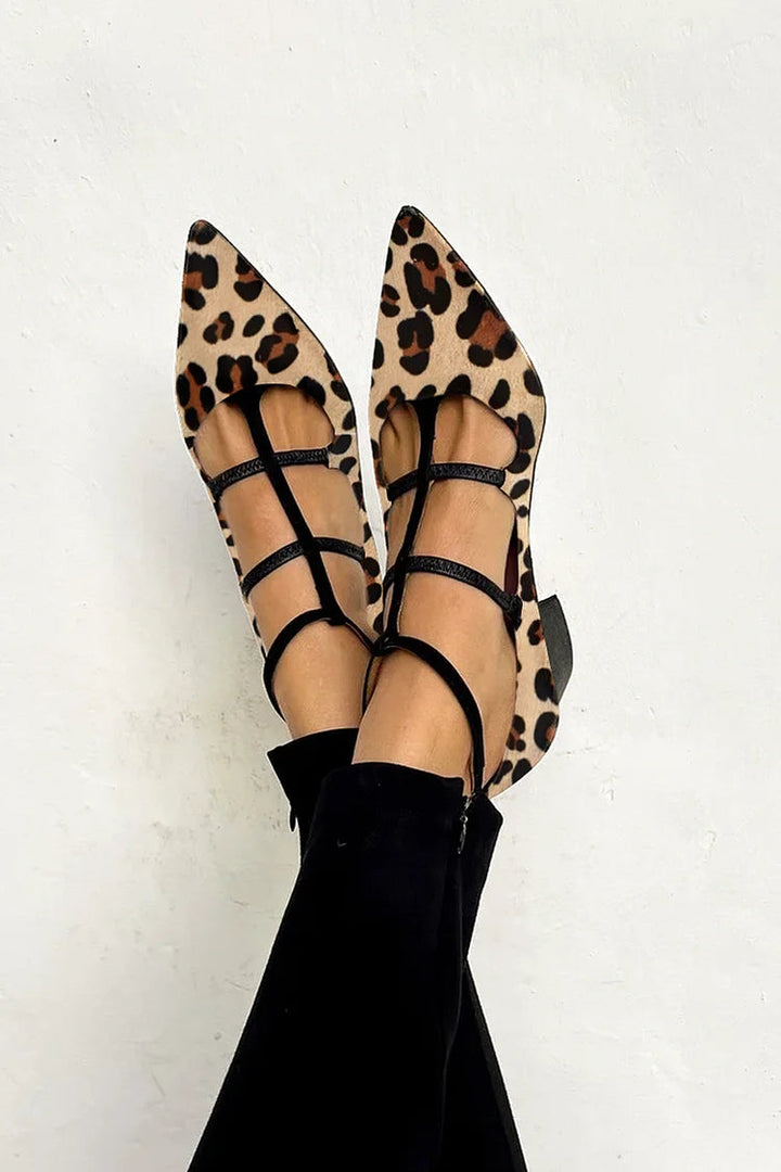 Francesca™ | Animal Print Ballet Flats