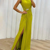 Kendra - Timeless Figure-Flattering Split Maxi Dress