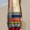 Amara - Heritage Stripe Summer Dress