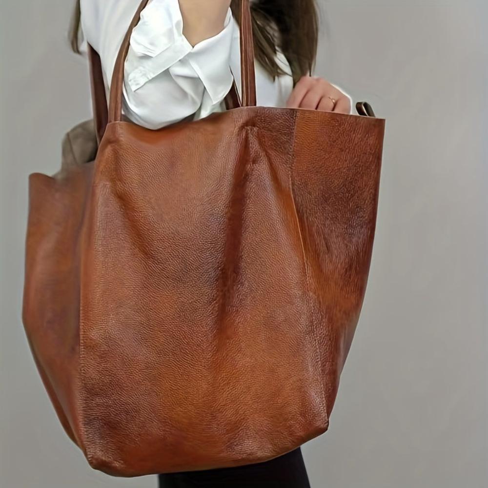 Renee | Large Capacity Tote Bag Retro Softness