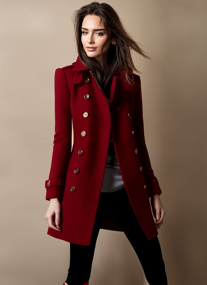 Delia™ - Elegant Women's Coat