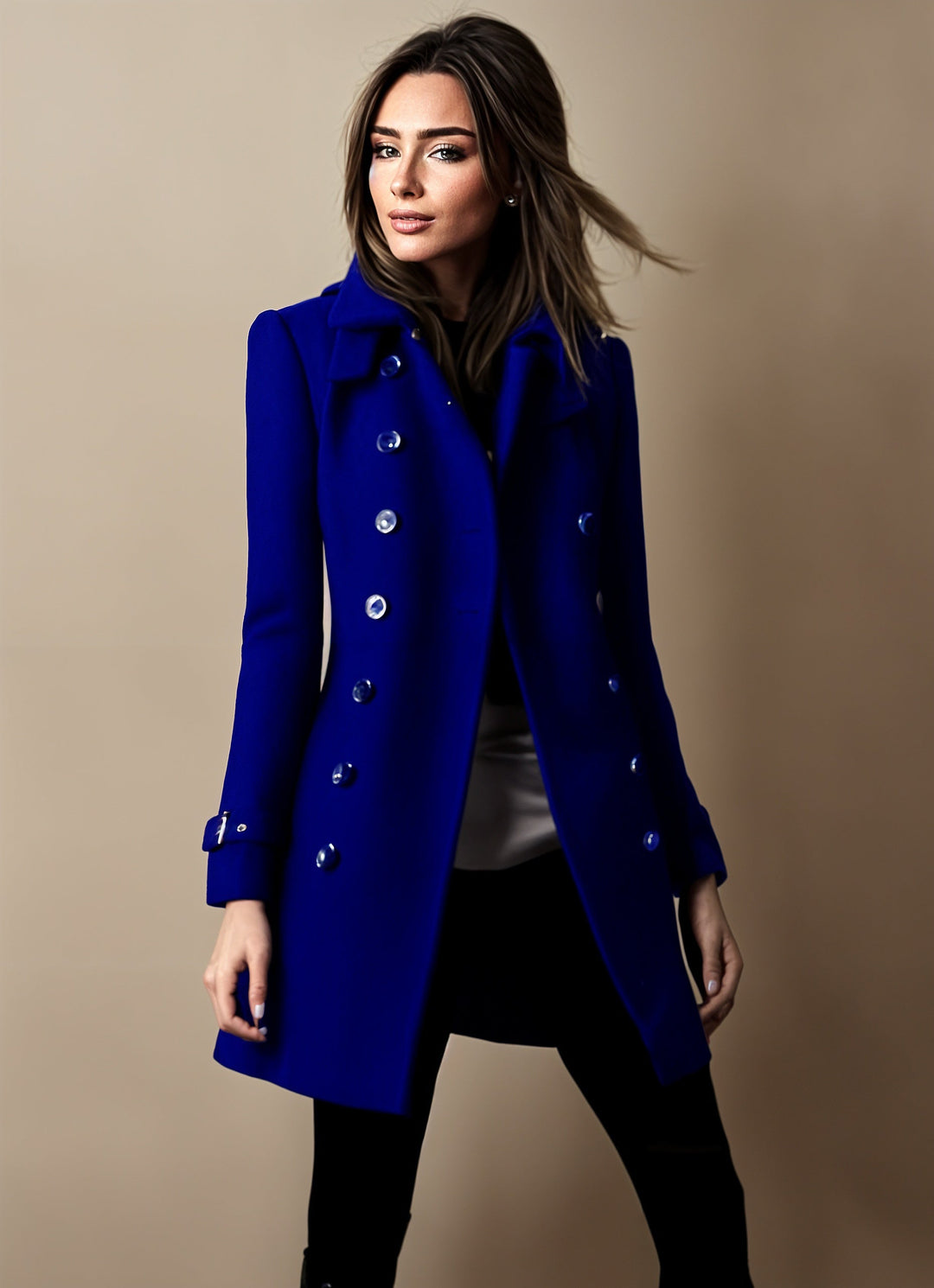 Delia™ - Elegant Women's Coat