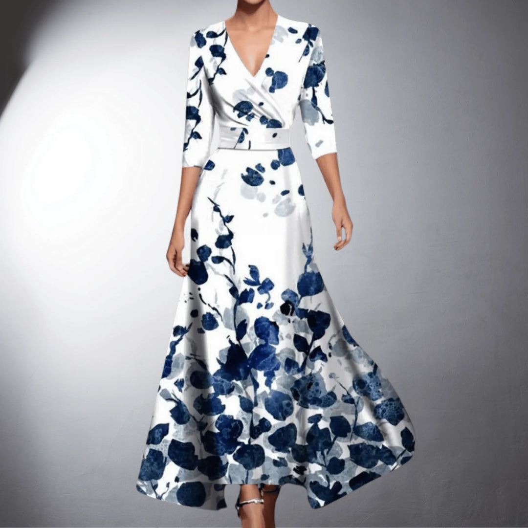 Celeste™ - Elegant Dress with Floral Print