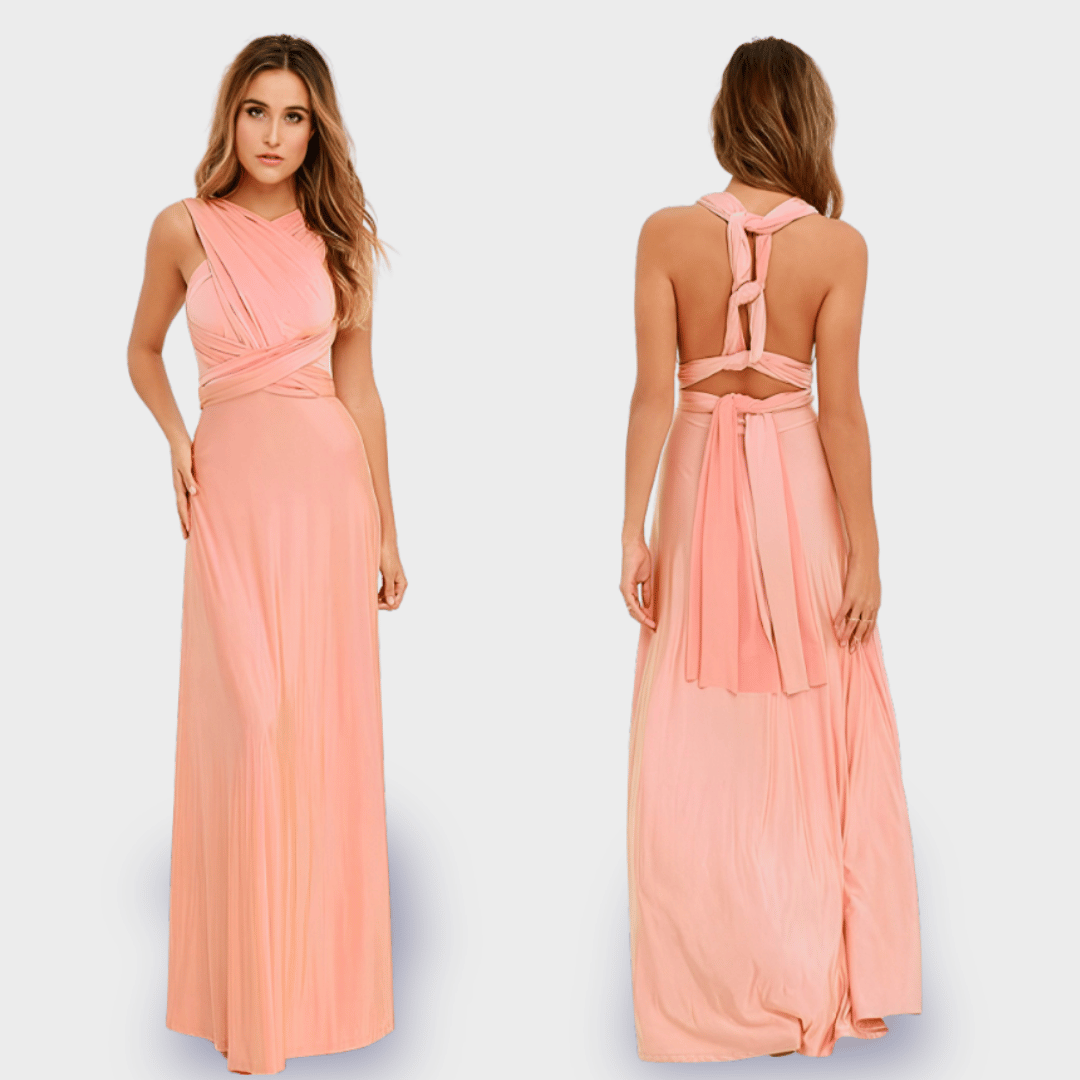 Odessa™ - Elegant Wrap Dress Crafted from Luxurious Fabric for Special Occasions