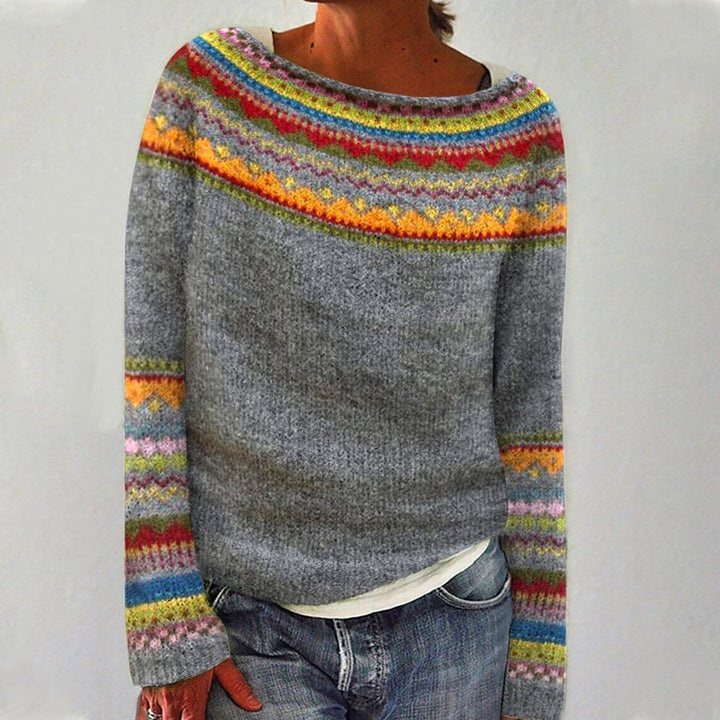 Olivia™ - Cozy Retro Jumper