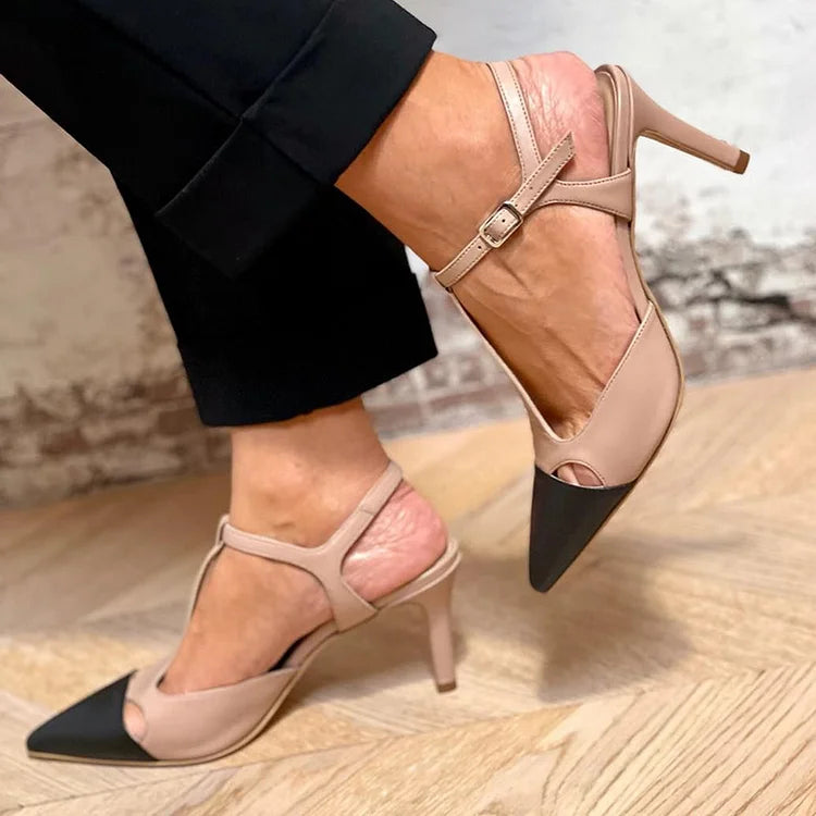 Dafne™ | Bicolor Pointed Shoes