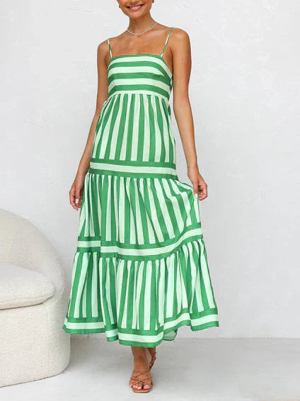 Jemima™ - Striped Maxi Dress