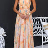 Halter™ - Maxi Dress with Print