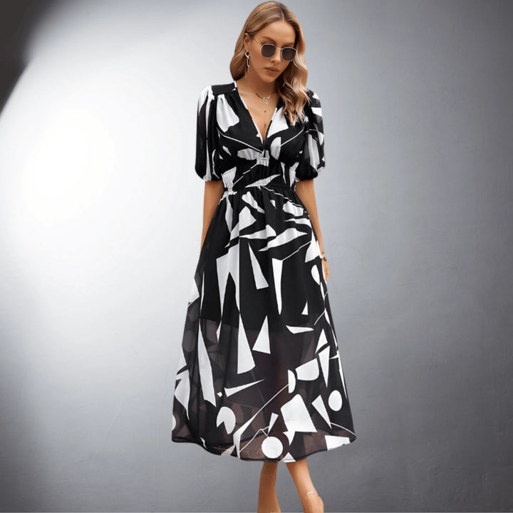 Cassidy™ - Charming V-neck Dress