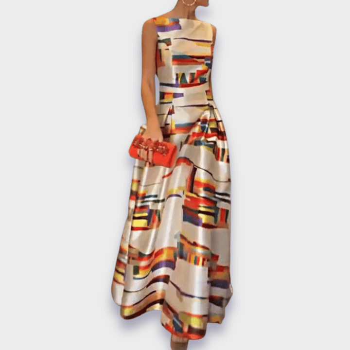 Mira™ - Artisan-Made Long Dress Crafted from Luxurious Fabric