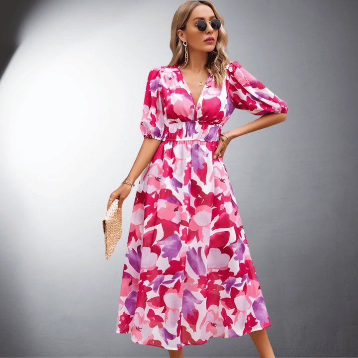 Cassidy™ - Charming V-neck Dress