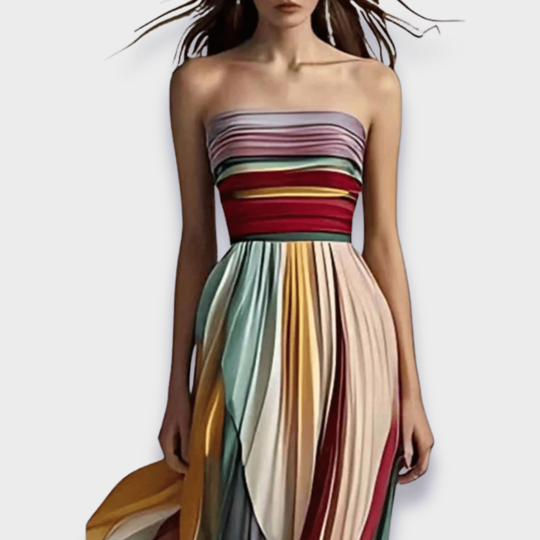 Arianna™ - Handmade Long Dress Crafted from Premium Fabric