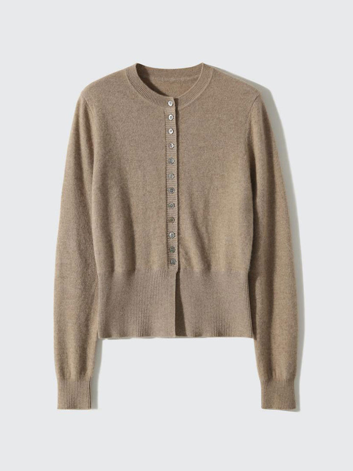 Lauren™ - Vintage Slit Knitted Cardigan