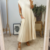 Phoebe™ - Pleated Long Dress