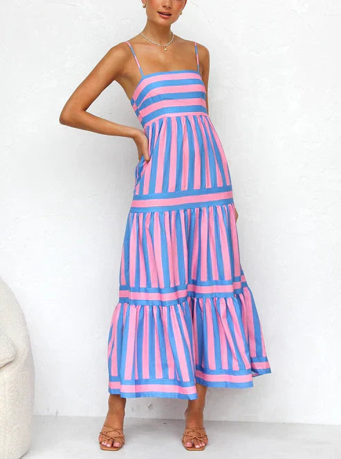 Jemima™ - Striped Maxi Dress