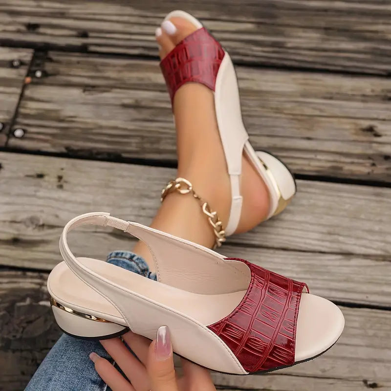 Maya™ - Chic Chunky Slingback