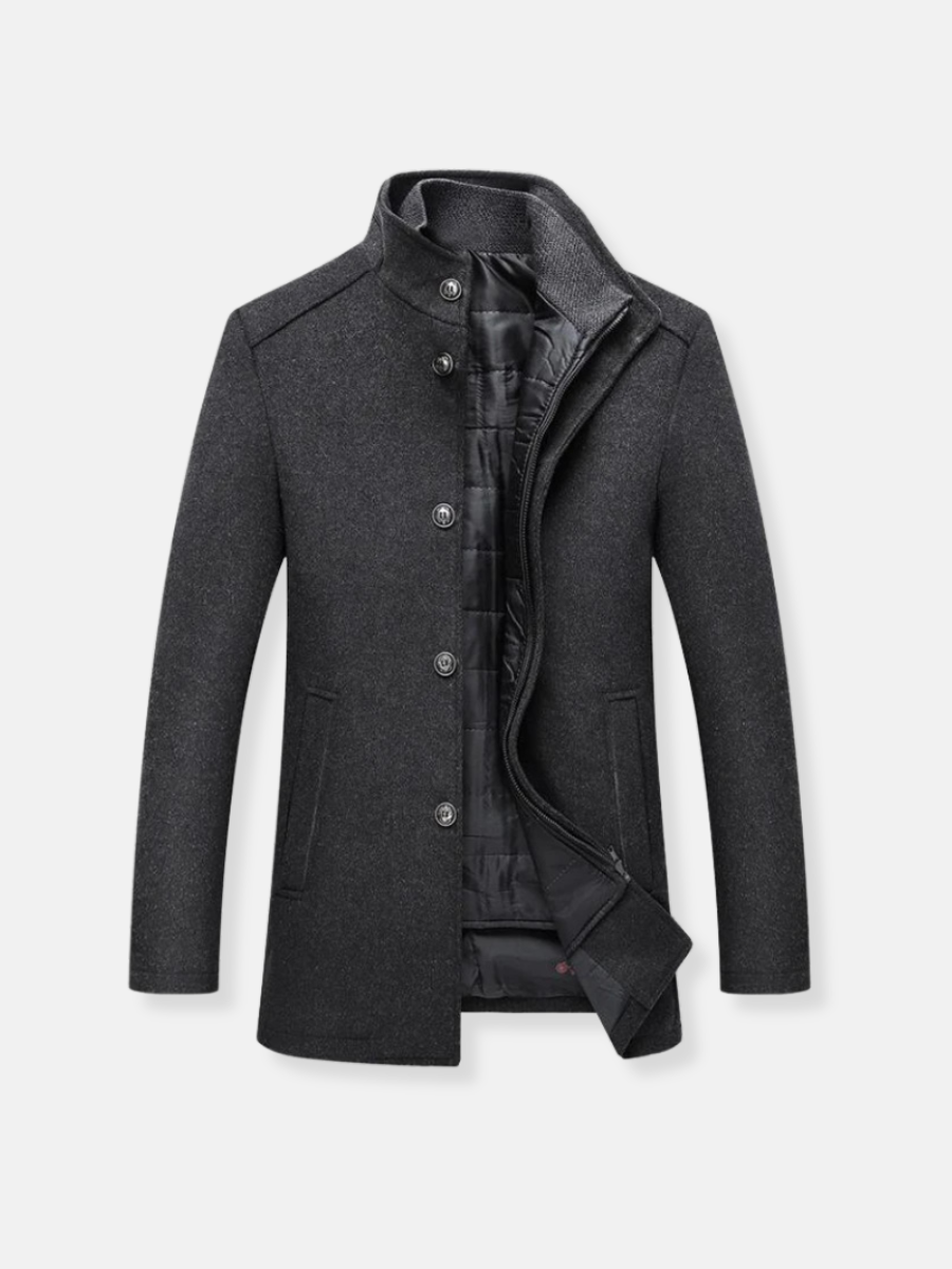 Henry™ - Men's Wool Trench Coat
