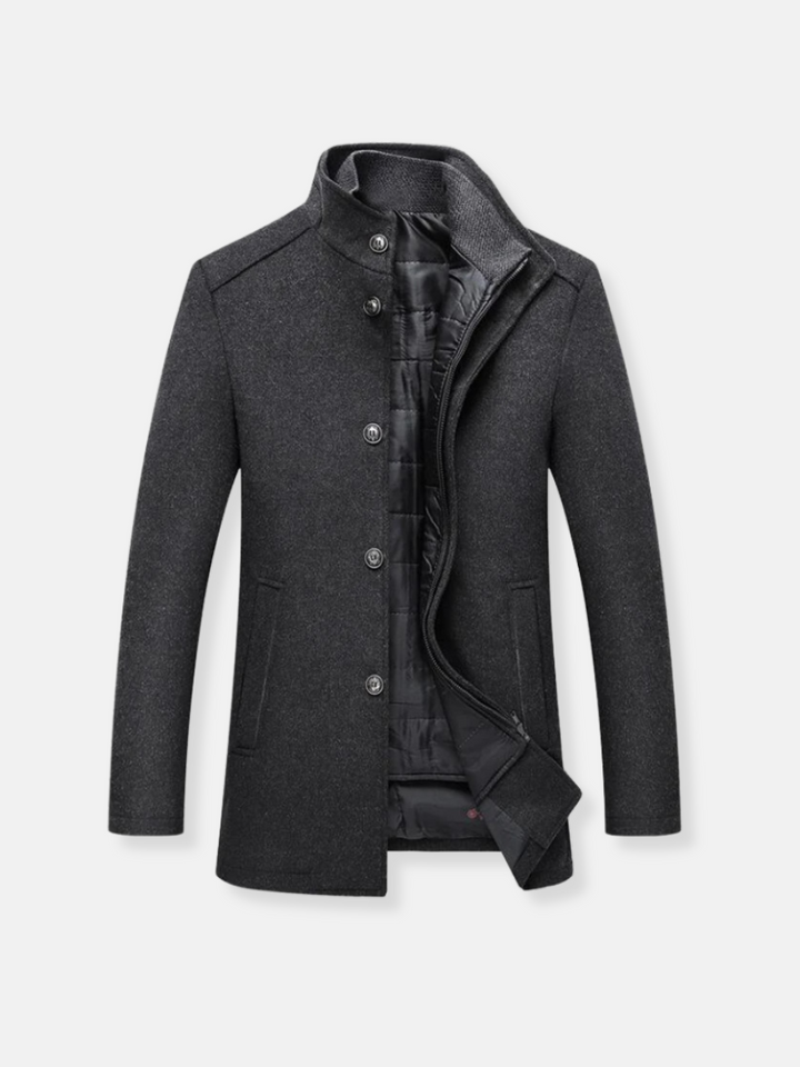Henry™ - Men's Wool Trench Coat