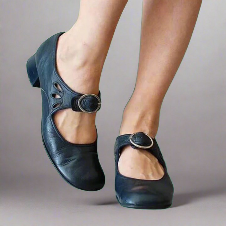 Lottie™ - Orthopaedic Leather Sandals with Comfortable Wedge Sole