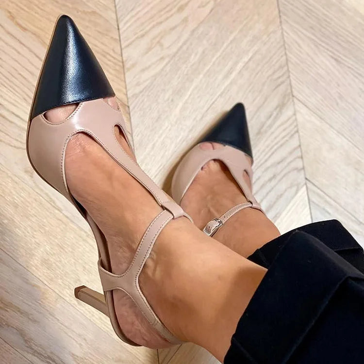 Dafne™ | Bicolor Pointed Shoes