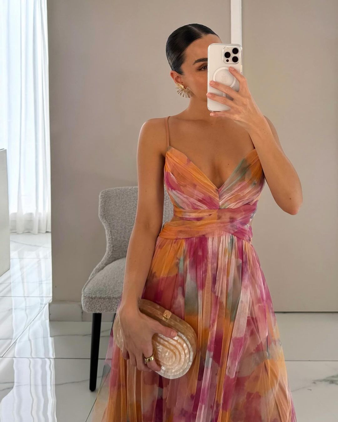 Eleanor™ - Magnificent Maxi Dress with Floral Print