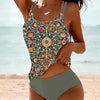 Penelope™ - Printed Tankini With Double Straps