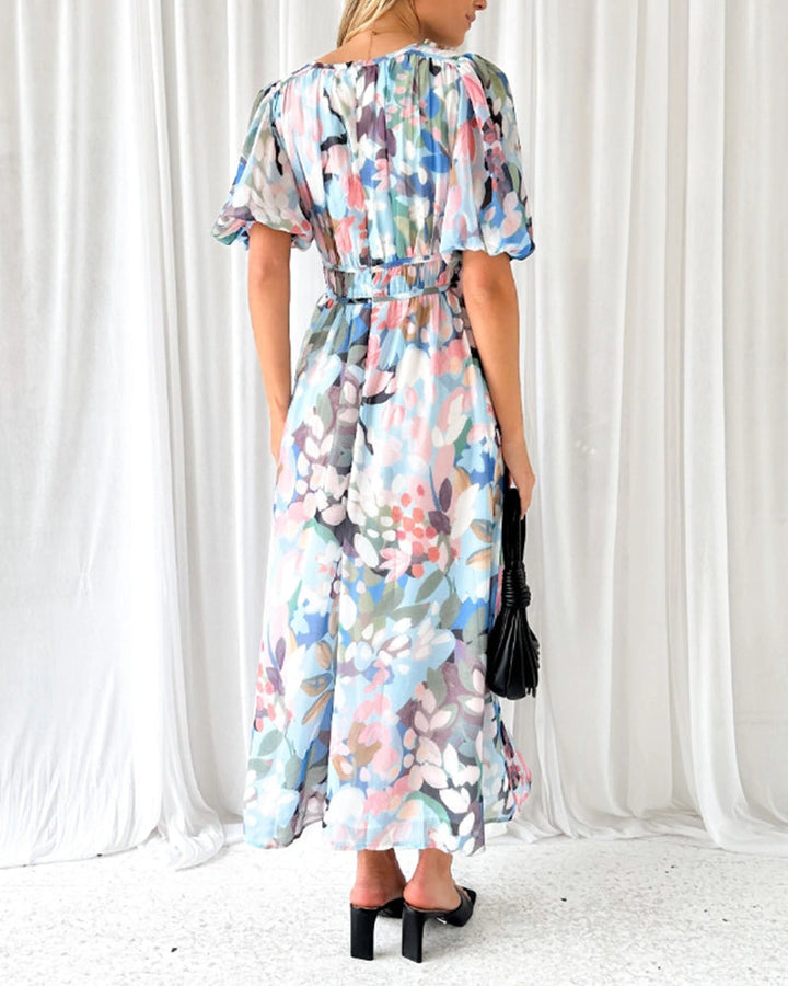 Georgina™ - Flowing Bohemian Maxi Dress
