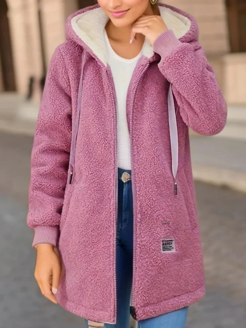Melina™ - Fleece Lined Jacket with Hood