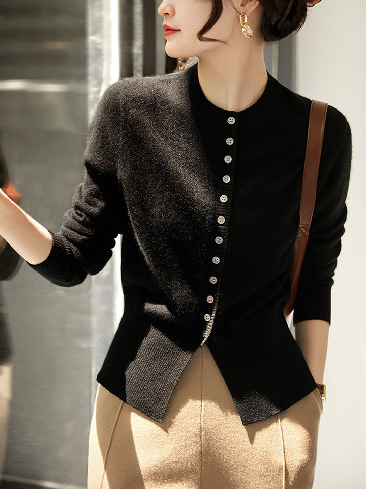 Lauren™ - Vintage Slit Knitted Cardigan