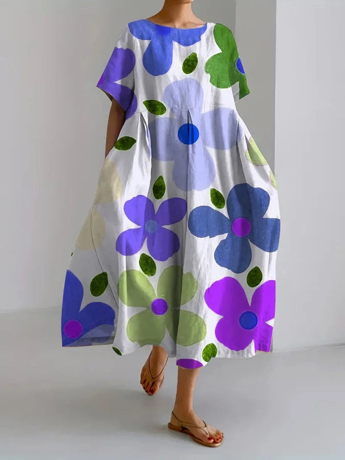 Colette™ - Midi Floral Dress