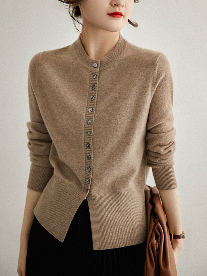 Lauren™ - Vintage Slit Knitted Cardigan