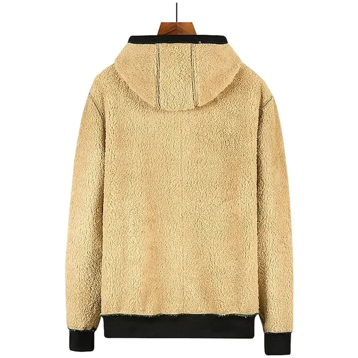 Arie™ - Men's Winter Coat with Hood and Fleece