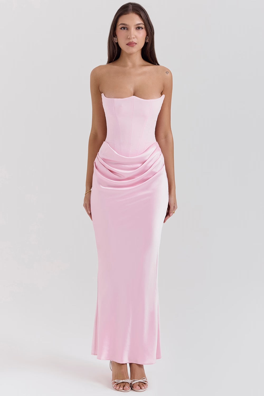 Julia™ - Satin Hourglass Silhouette Dress