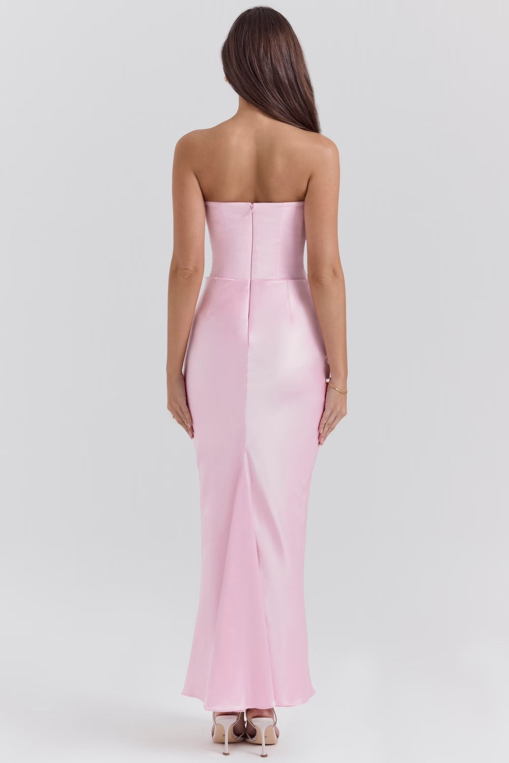 Julia™ - Satin Hourglass Silhouette Dress