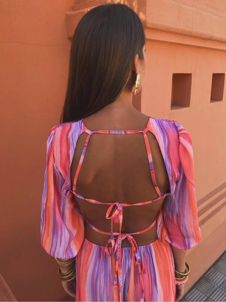 Martha™ - Elegant Backless Dress
