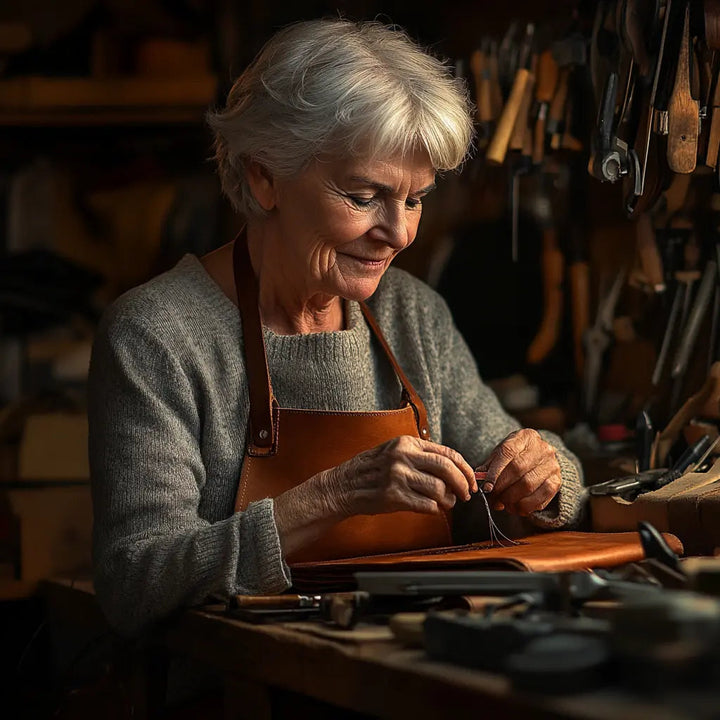 Retro Charm | Soft Leather Anti-Theft Messenger Bag