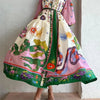 Zoey™ - Vintage Maxi Dress with Lantern Sleeve