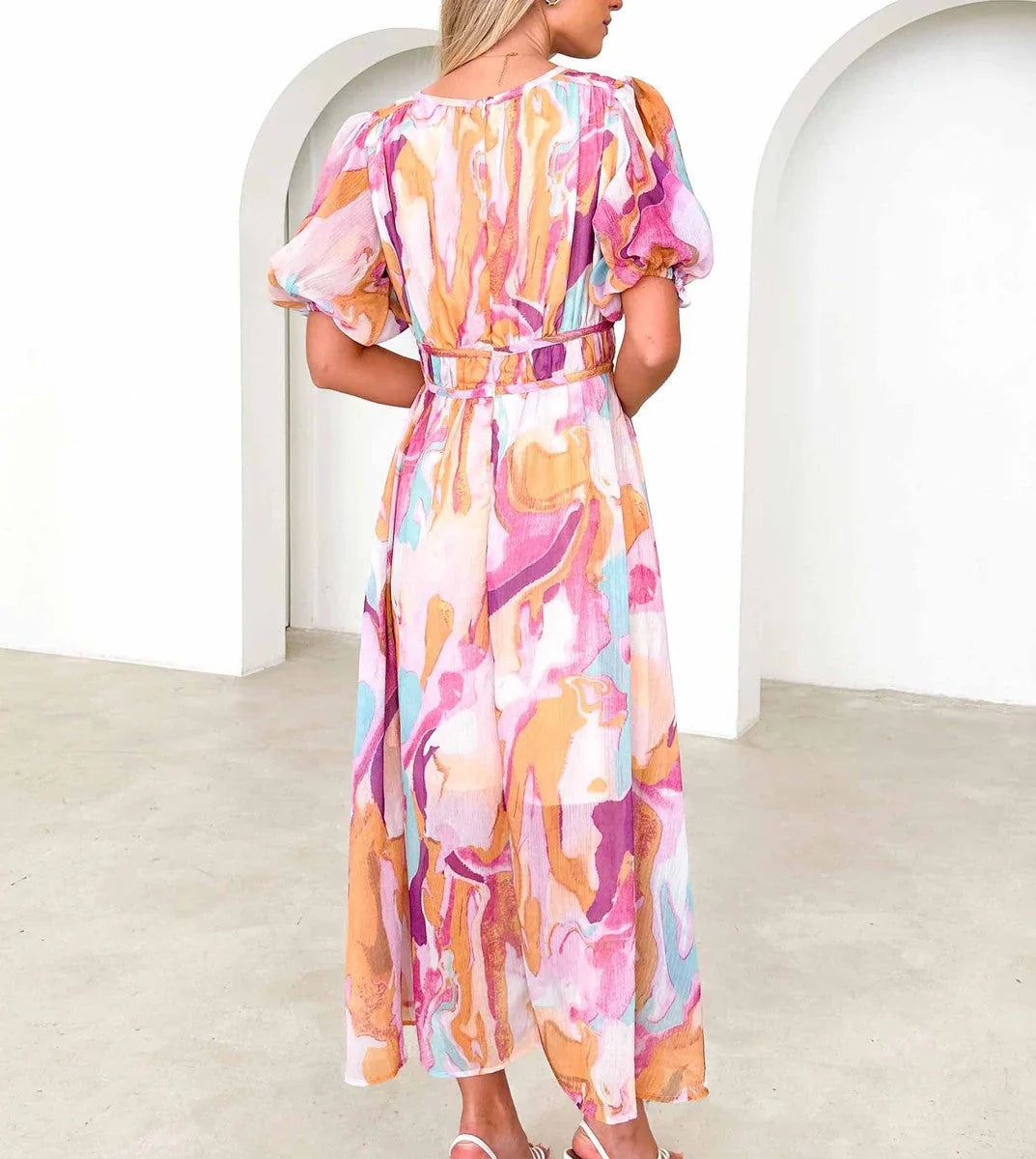 Megan™ - Floral Spring Dress