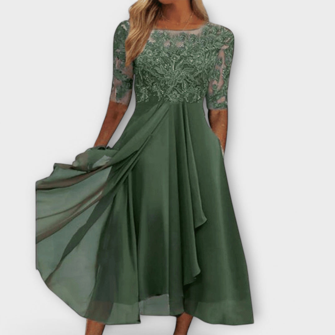 Amira™ -  Elegant Dress for Wedding Attendees